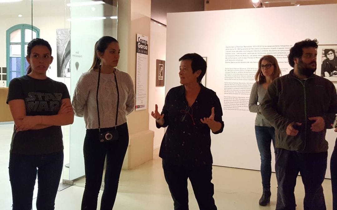 Visita guiada a l’exposició “Carme Garcia. Des del terrat”, a càrrec d’Isabel Segura. 25/10/2018