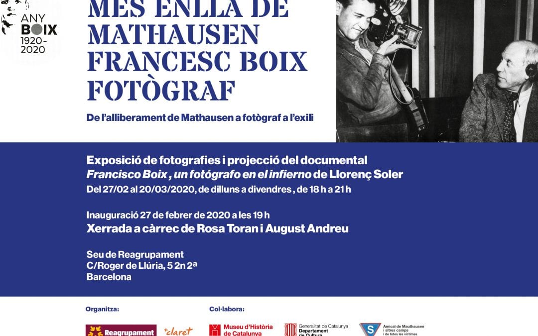 Inauguració exposició Més enllà de Mathausen. Francesc Boix fotògraf
