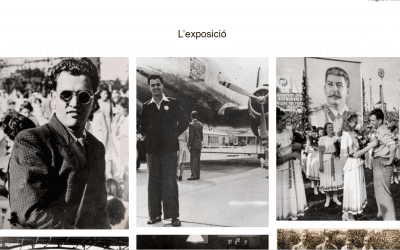 Presentació del Repositori de la web i exposició de fotos de Francesc Boix de la família Arnau, a càrrec d’August Andreu